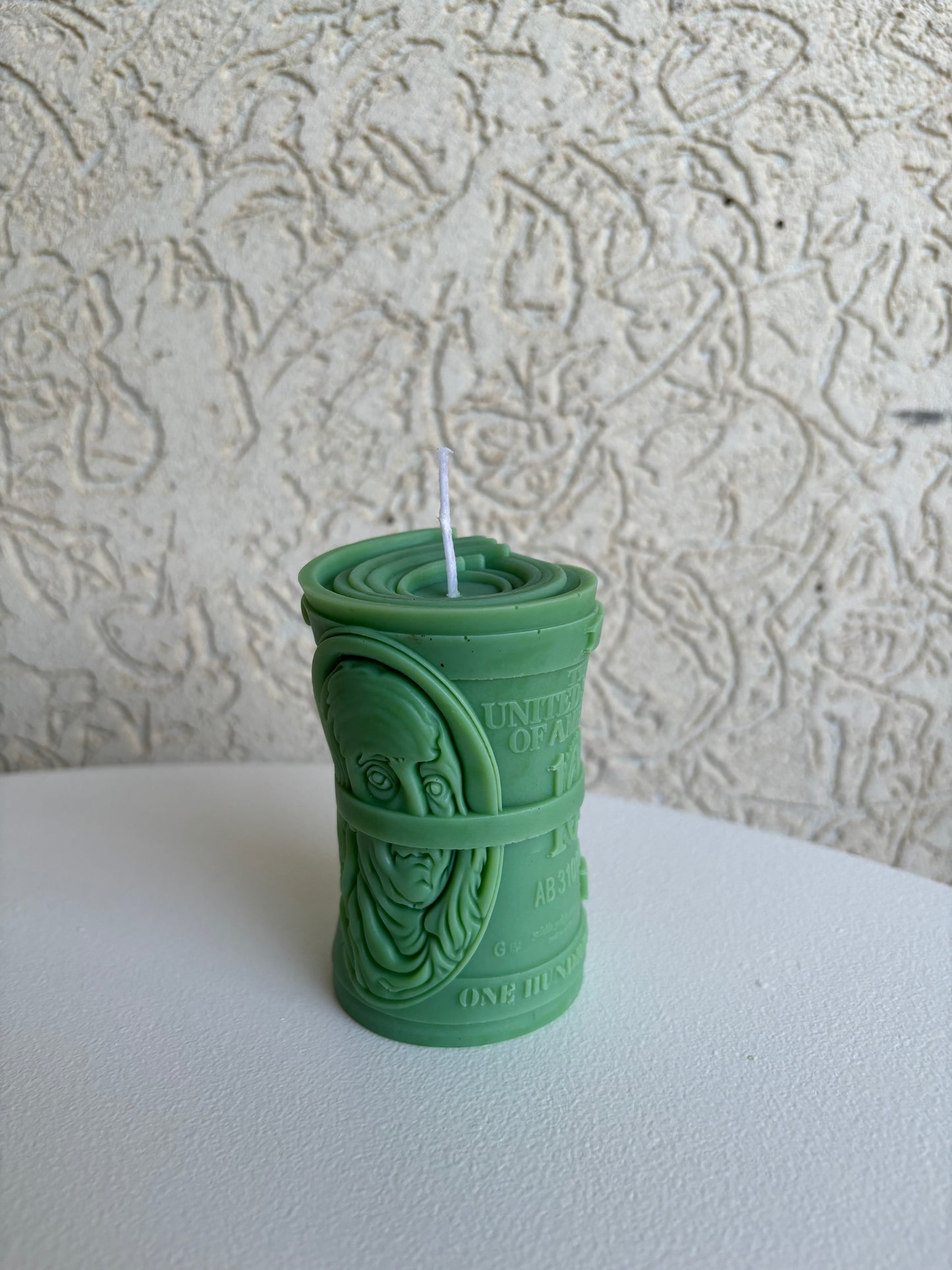 Money candle נר כסף