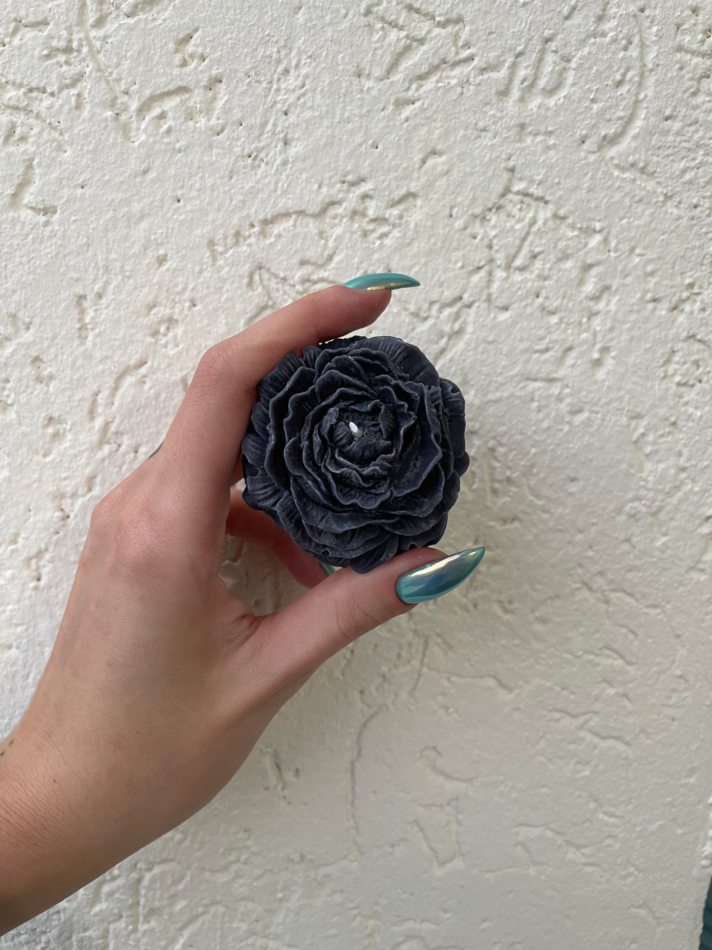 Peony candle נר פרח פיונה