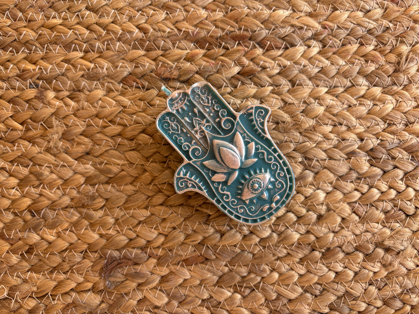Hamsa candle