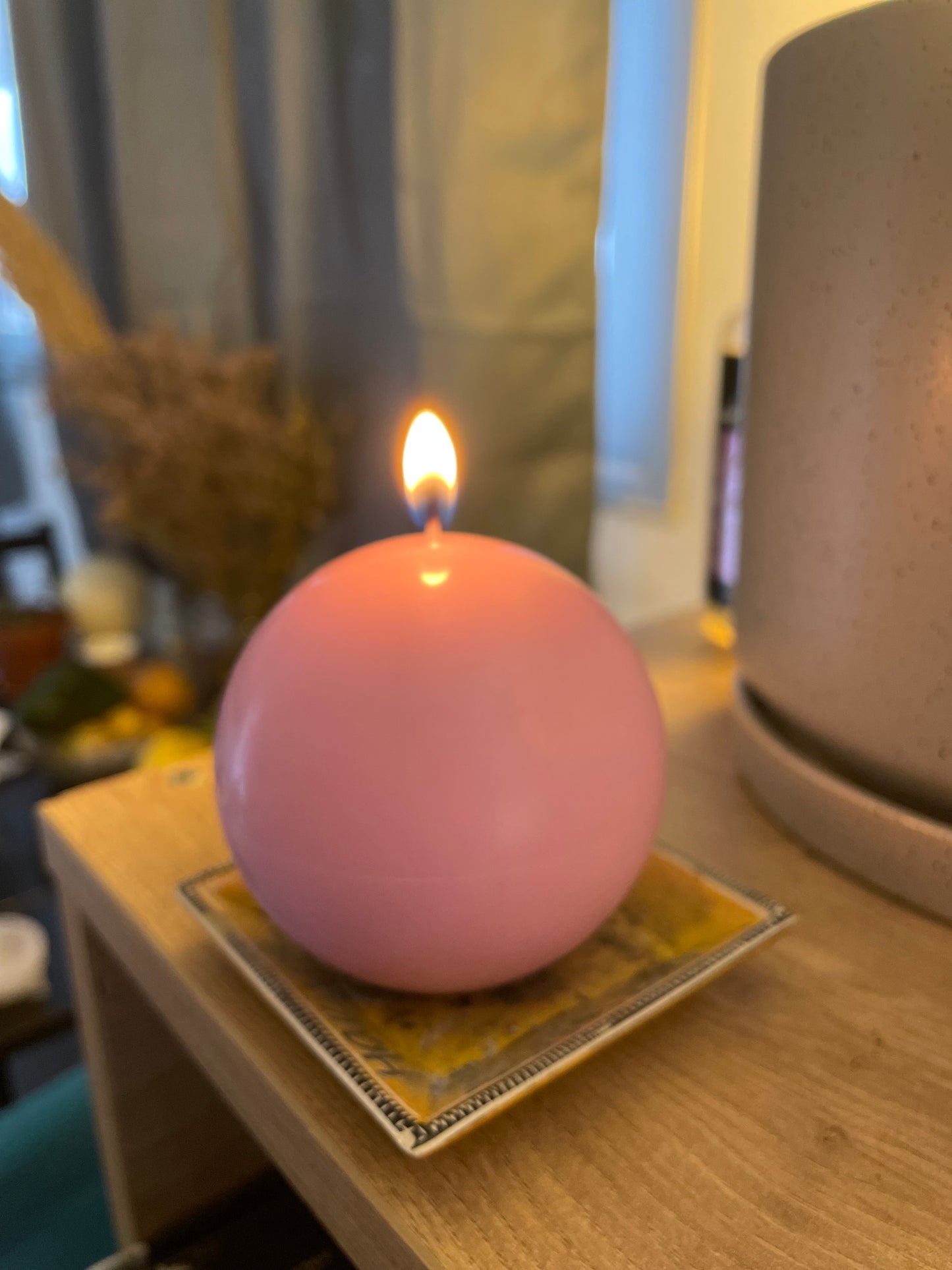 Sphere candle כדור