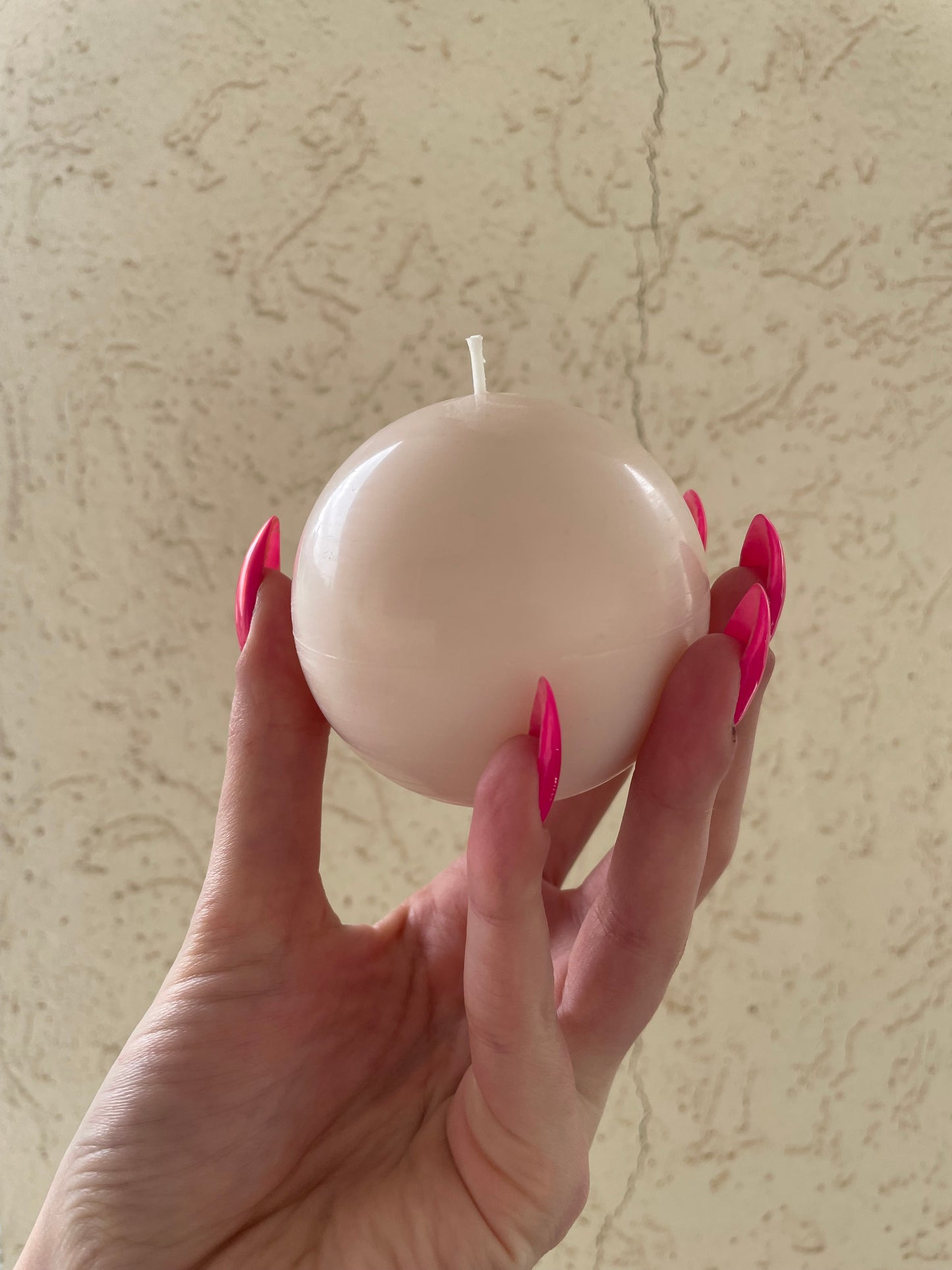 Sphere candle כדור