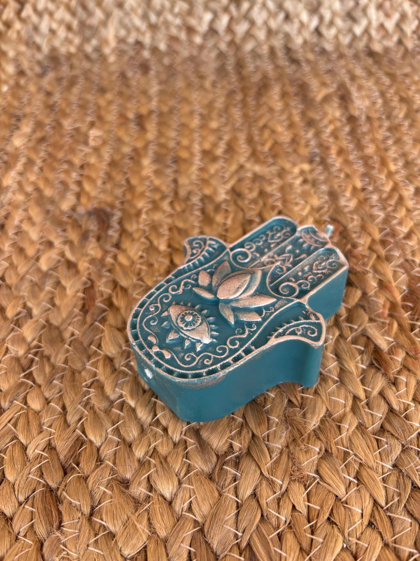 Hamsa candle