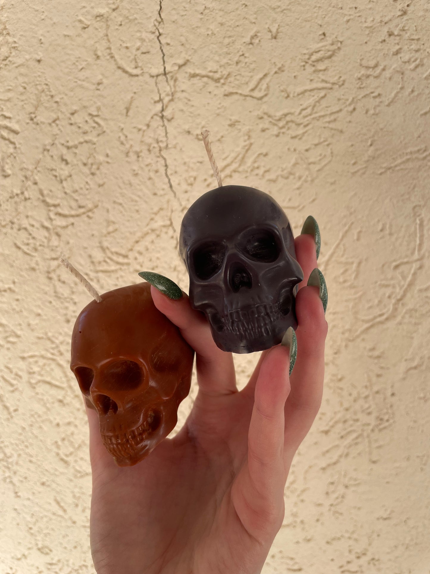 medium skull candle נר גולגולת בינוני