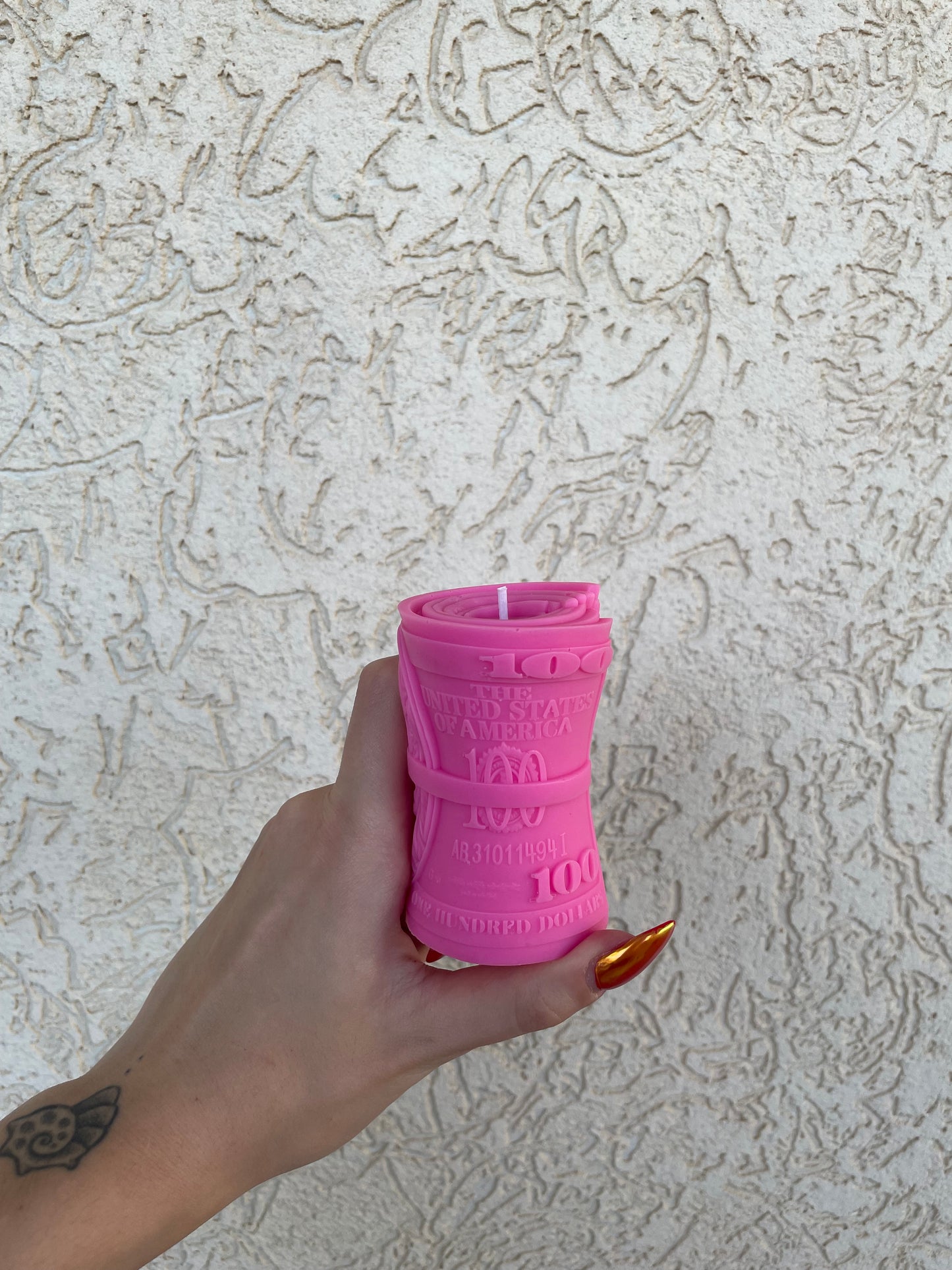 Money candle נר כסף