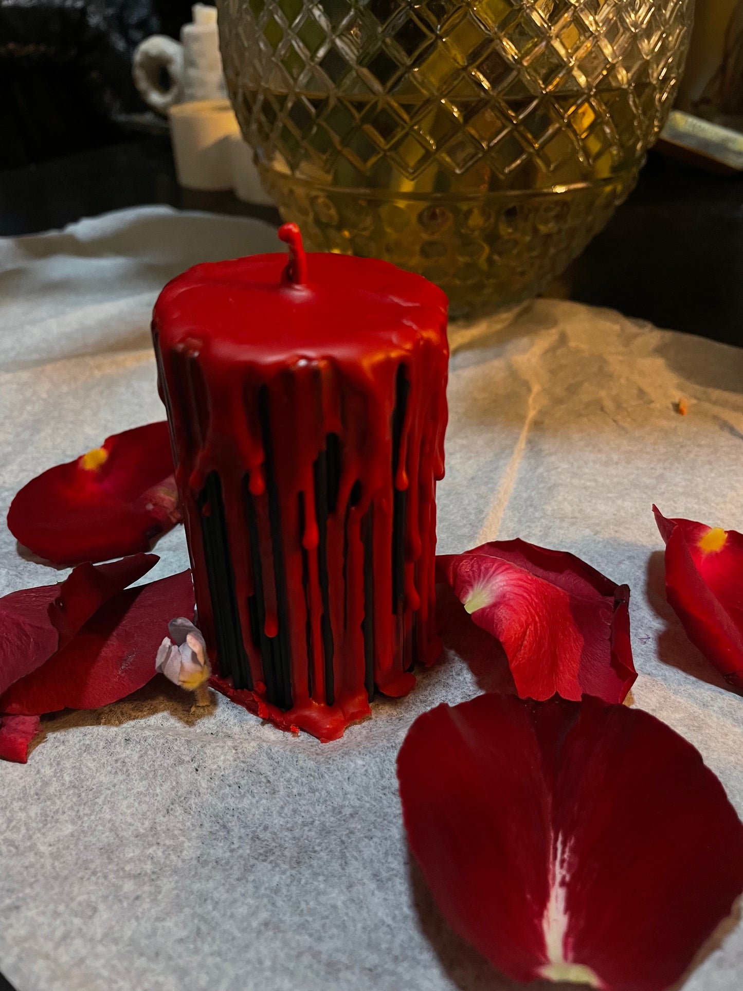 Bloody candle נר מדמם