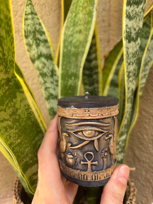 Egypt candle