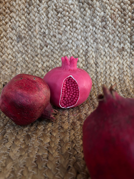 Big Pomegranate candle