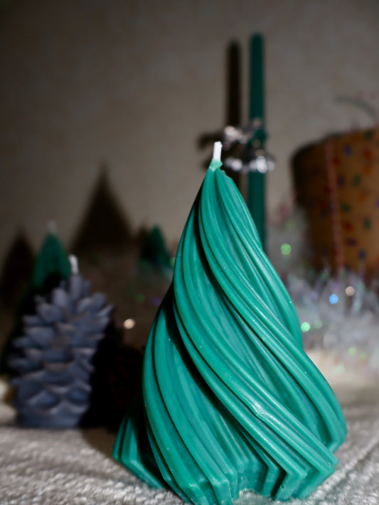 Spiral Tree candle 🎄