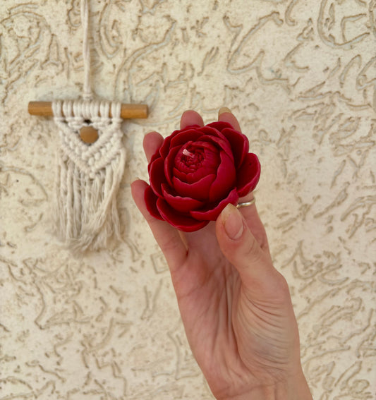 Peony candle