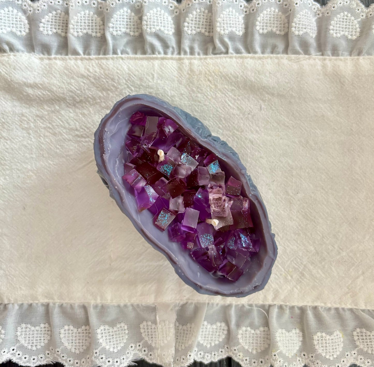 Amethyst Candle